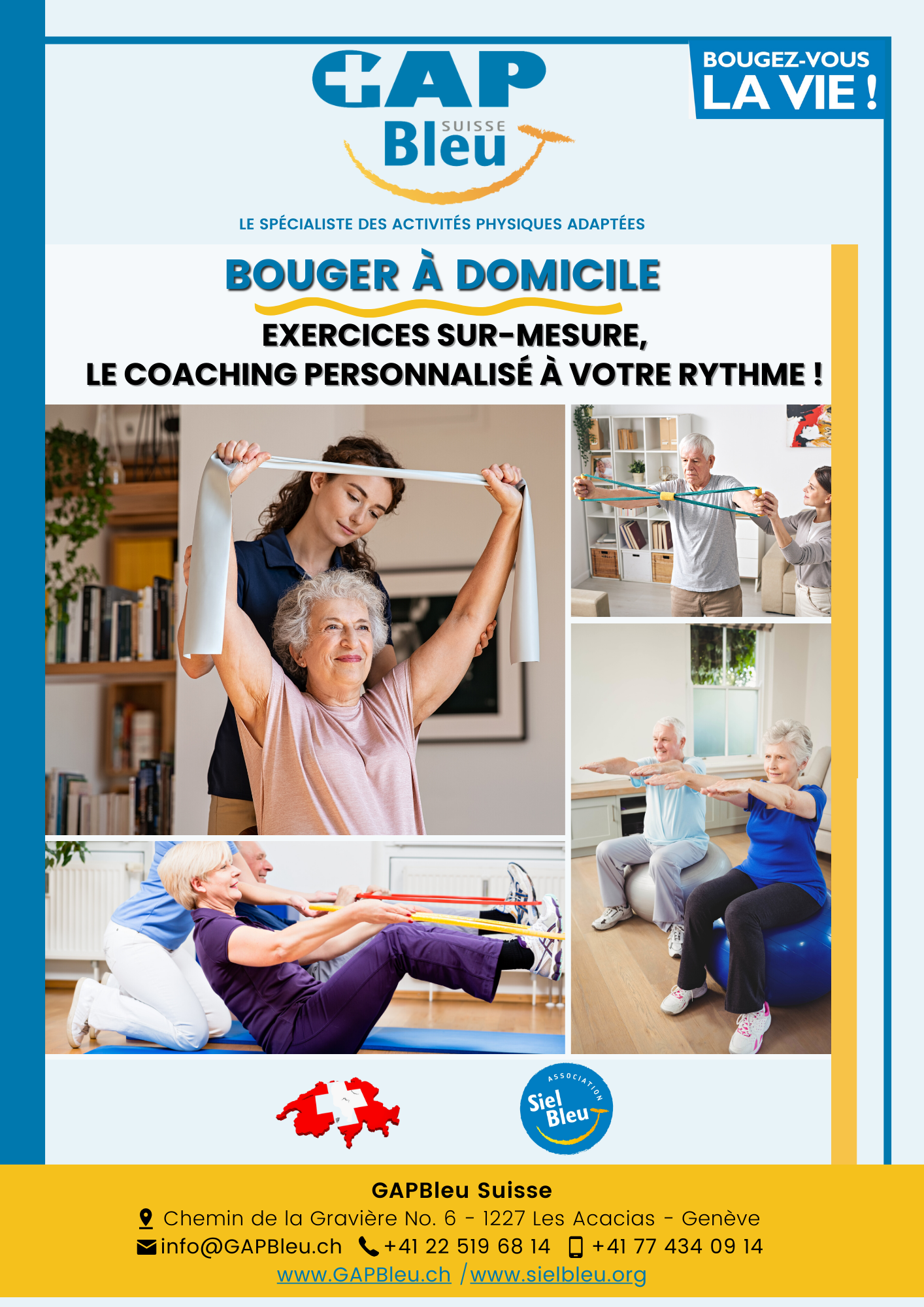 BOUGER À DOMICILE
